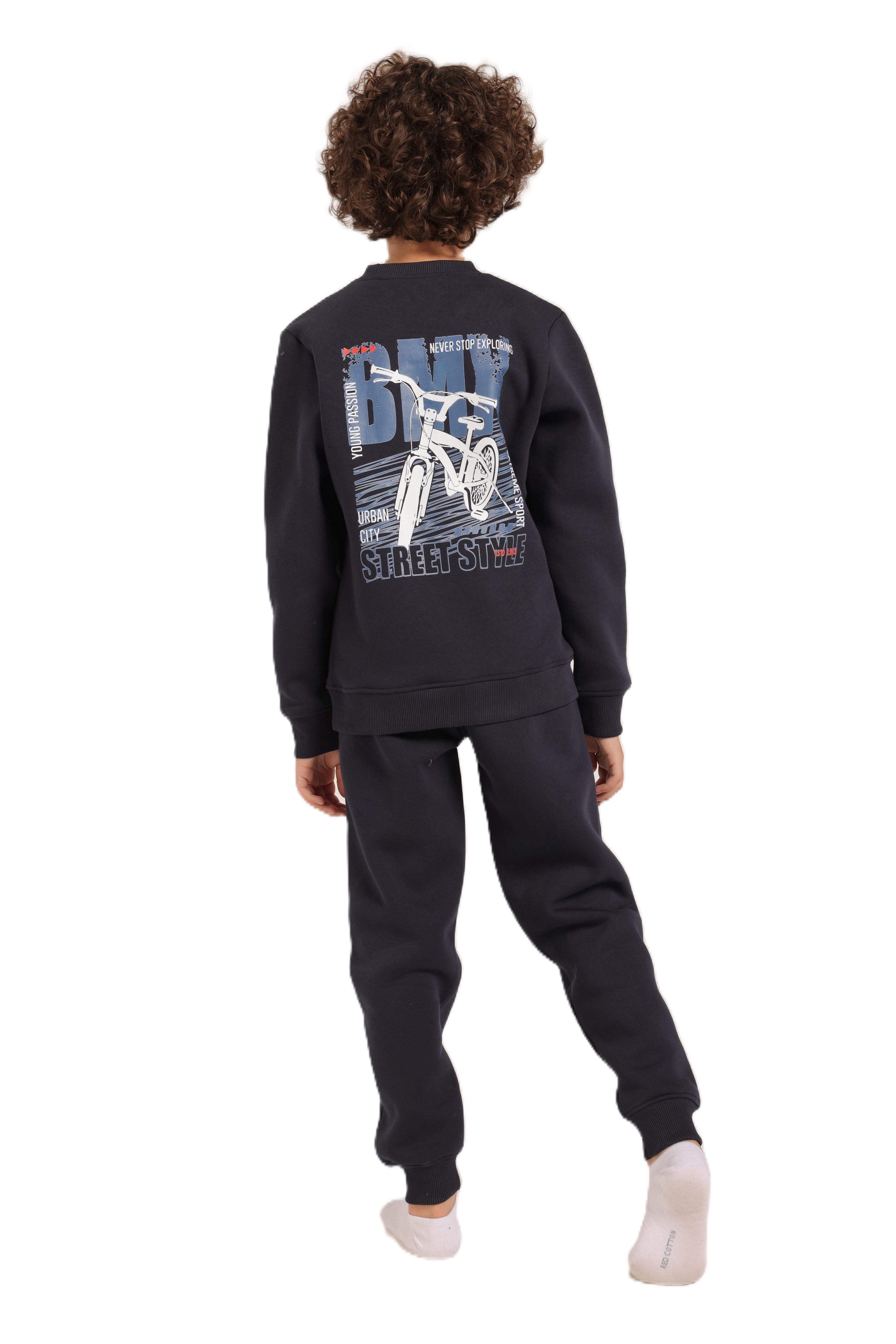 Boys Tracksuit – Graphic Sweatshirt & Joggers Set
