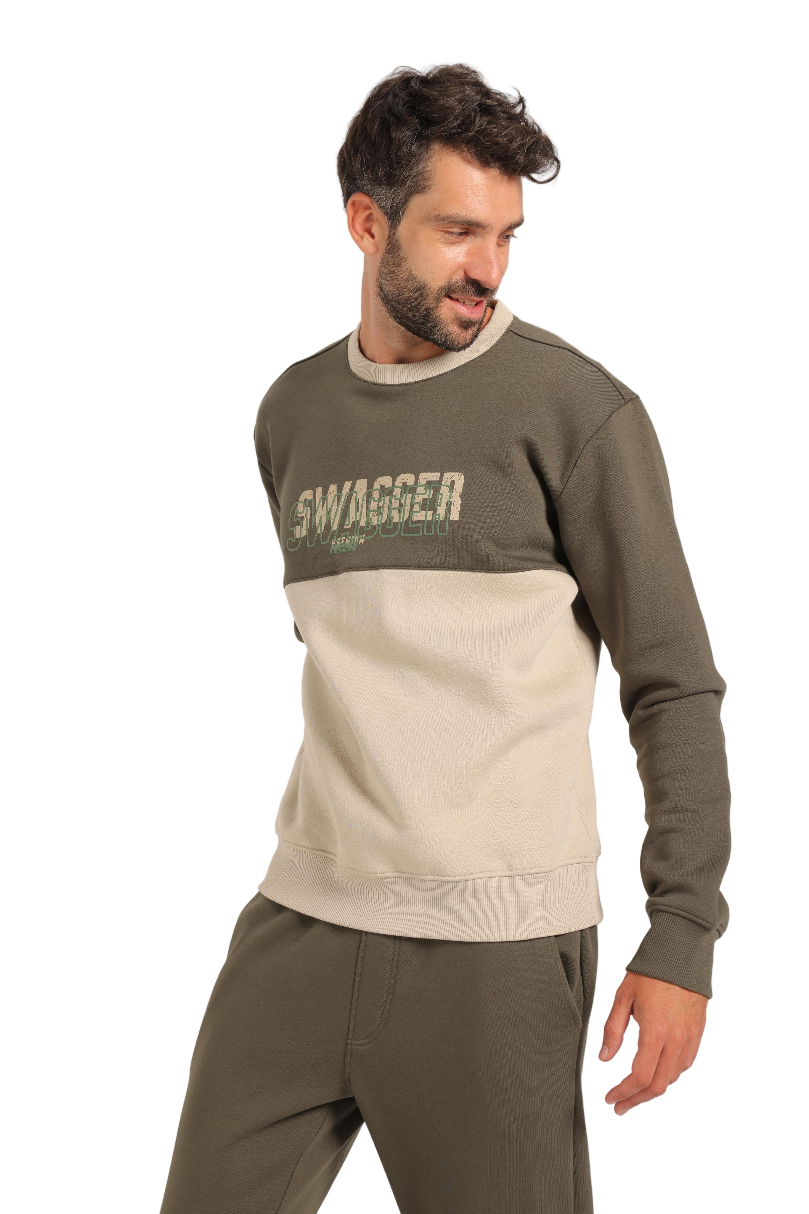 Men’s Cotton Loungewear Set with SWAGG Back Print