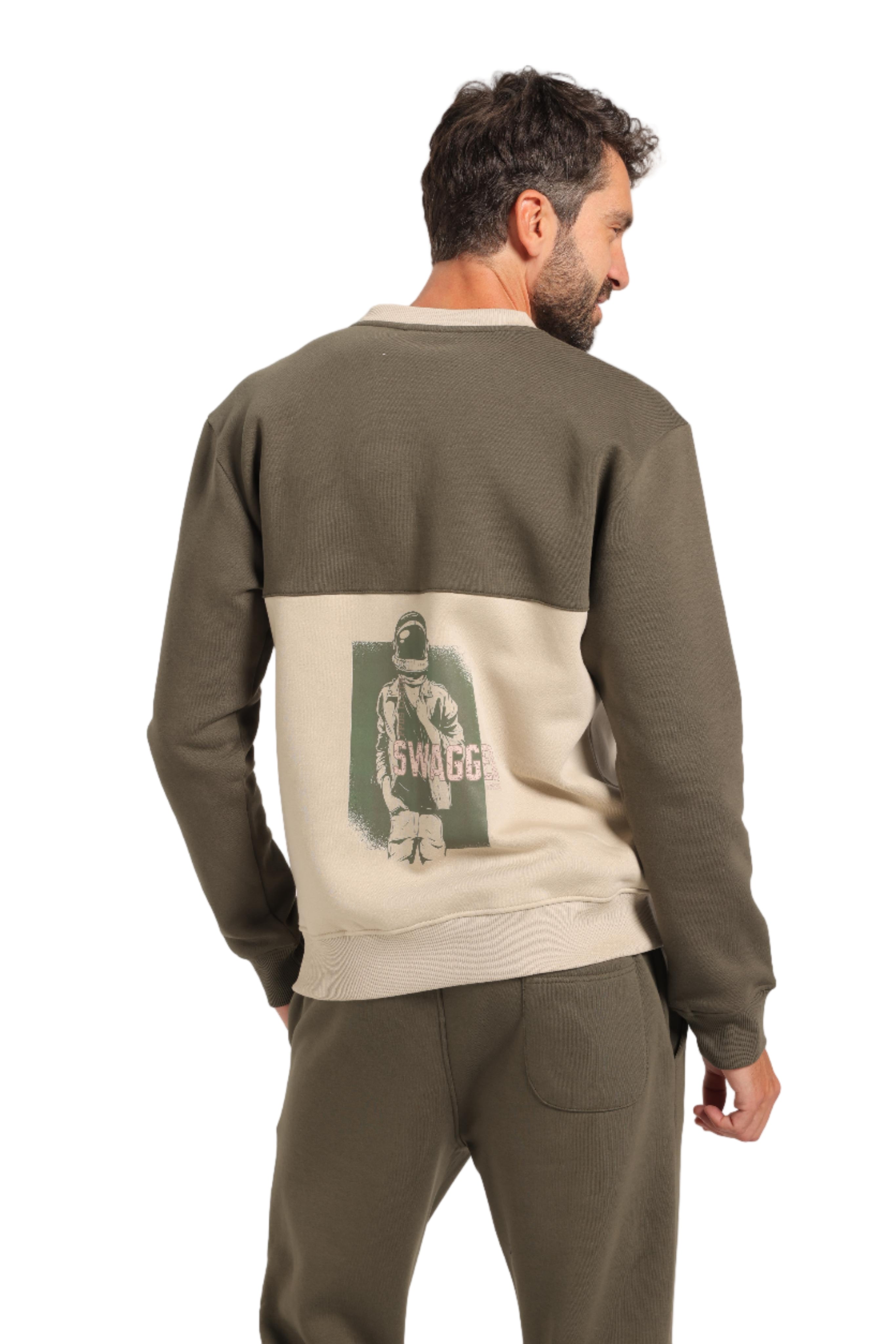 Men’s Cotton Loungewear Set with SWAGG Back Print