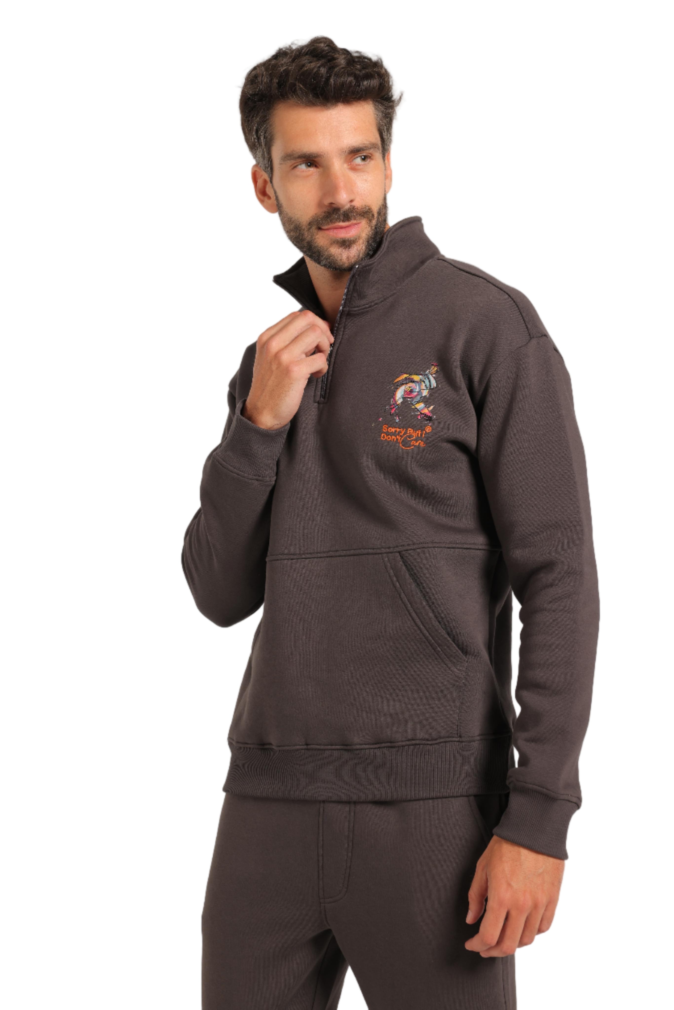 Men's Pajama Set Red Cotton