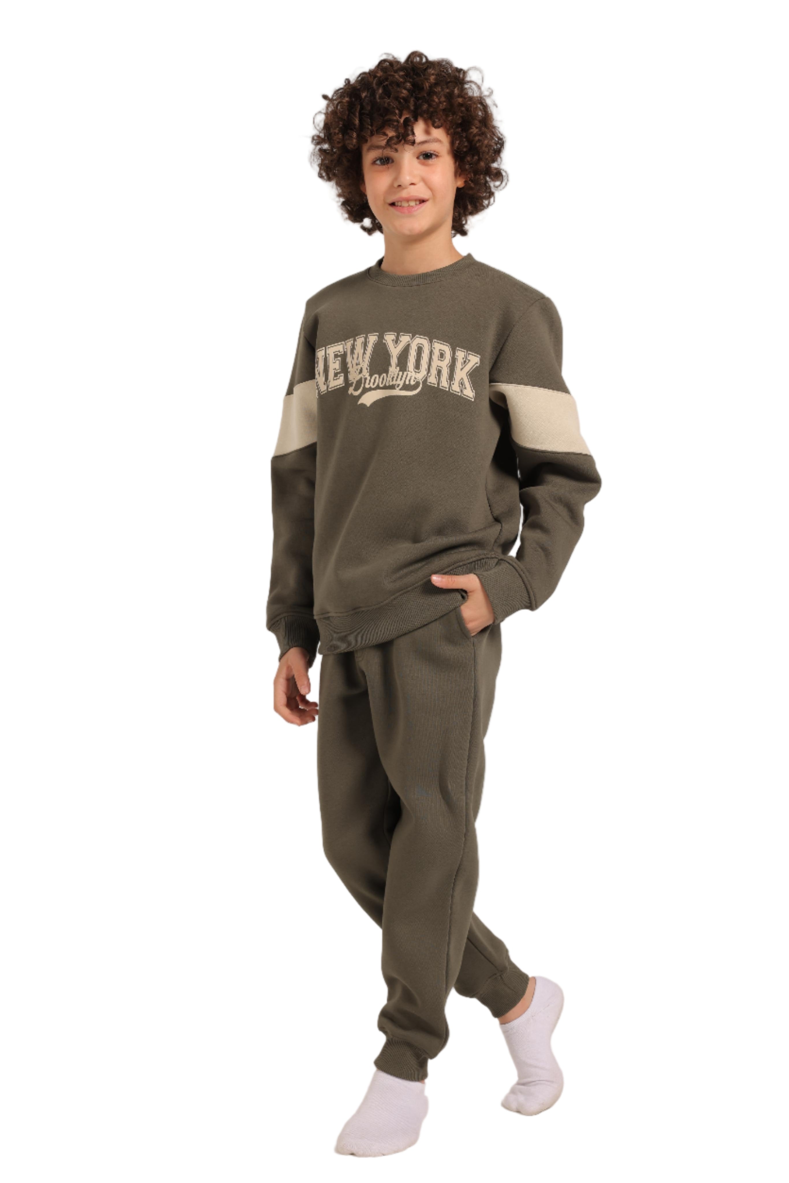 New York Pijama Red Cotoon