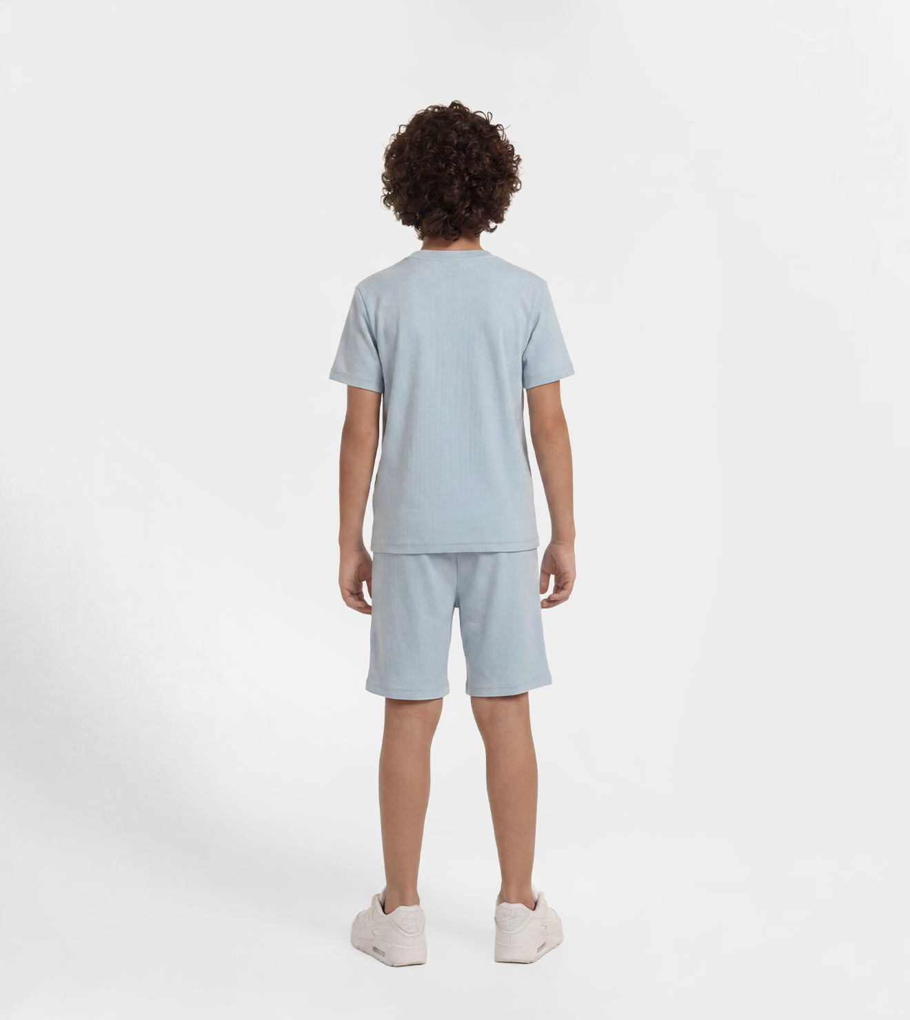 Boy Jacquard Short Set
