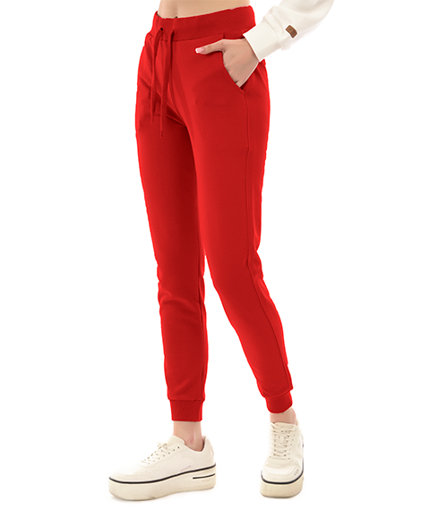 Joggy Womens Track Pants Warm Up Athletic Running Sweatpants Sports Training Pants Coral