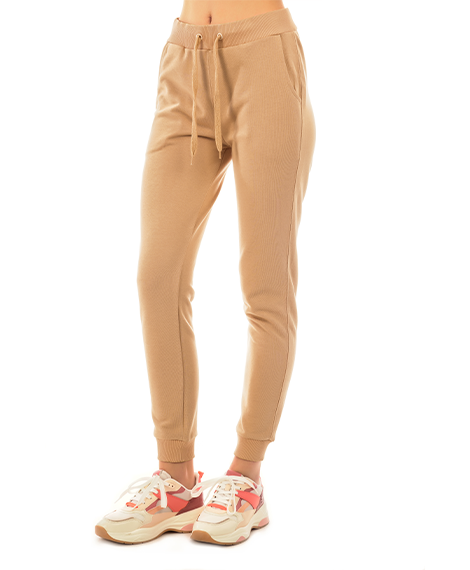 Joggy - j5887 Womens Casual Tracksuit Pants - Skin