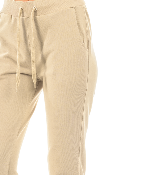 Joggy - j5887 Womens Casual Tracksuit Pants - Stone