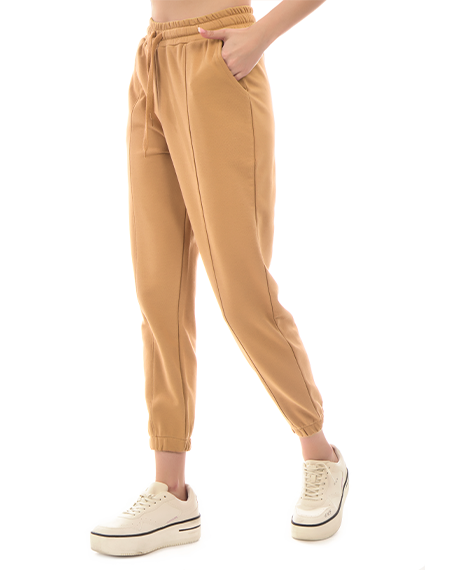 Joggy - 7631 Womens Casual Tracksuit Pants - Skin