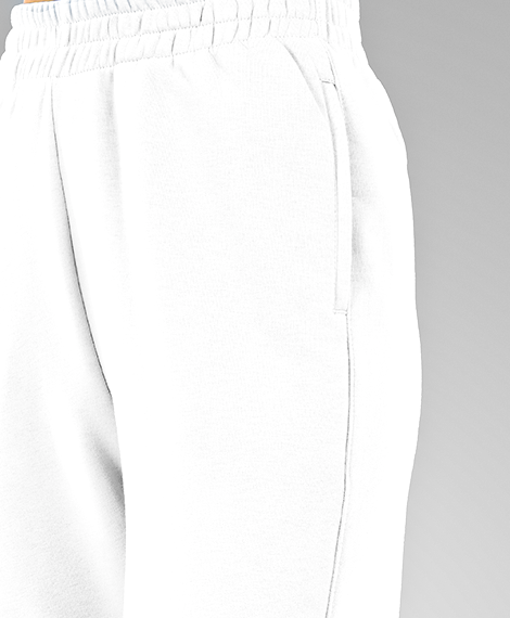 Joggy - 7634 Womens Casual Tracksuit Pants - White
