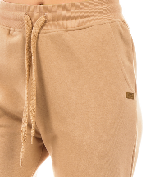 Joggy - 7635 Womens Casual Tracksuit Pants - Skin