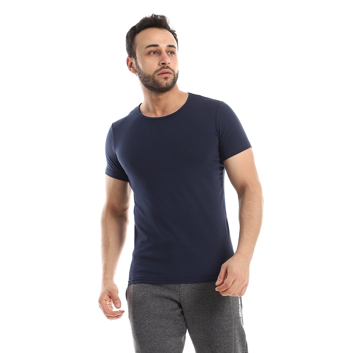 Navy blue under shirt on sale