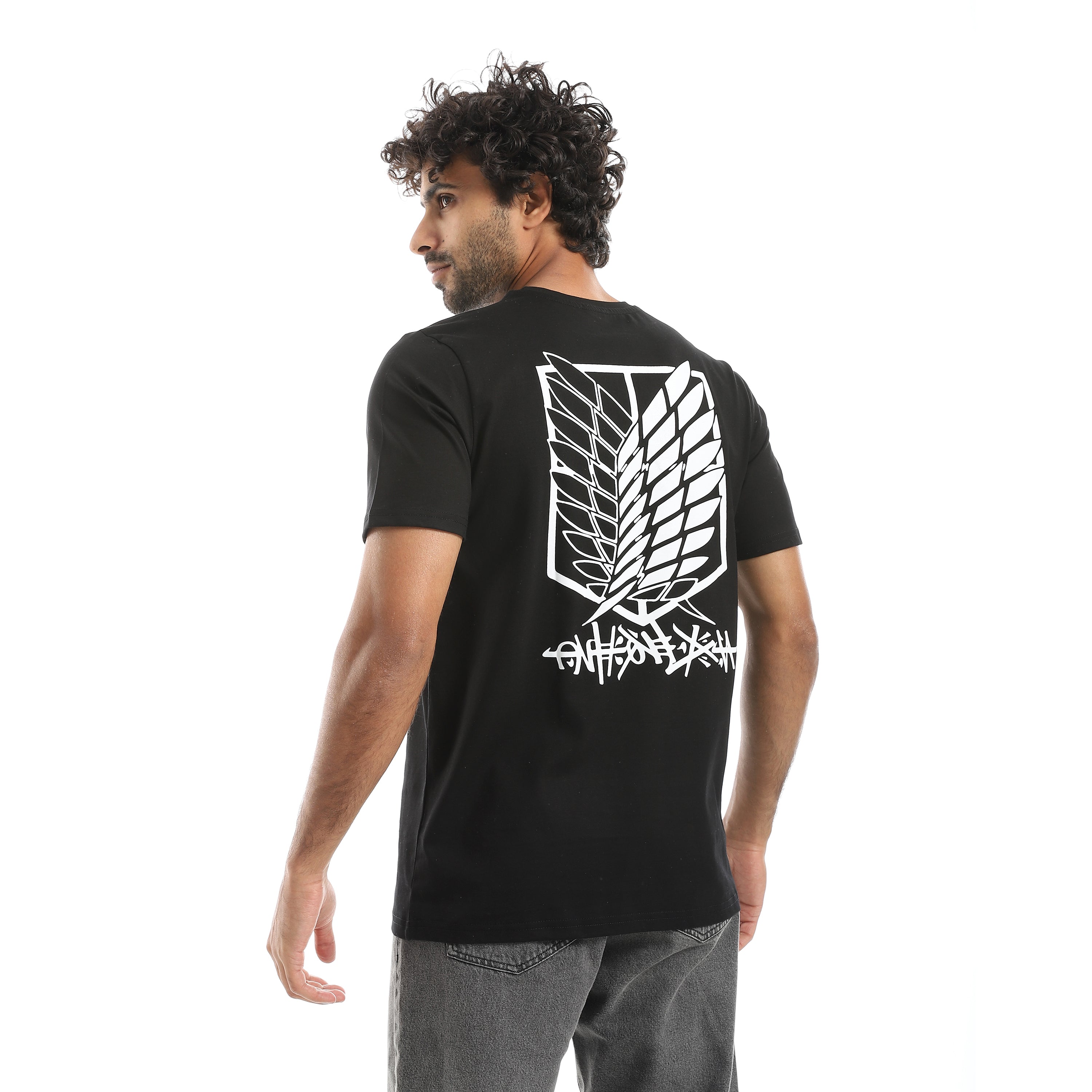 Men’s Black Graphic T-Shirt