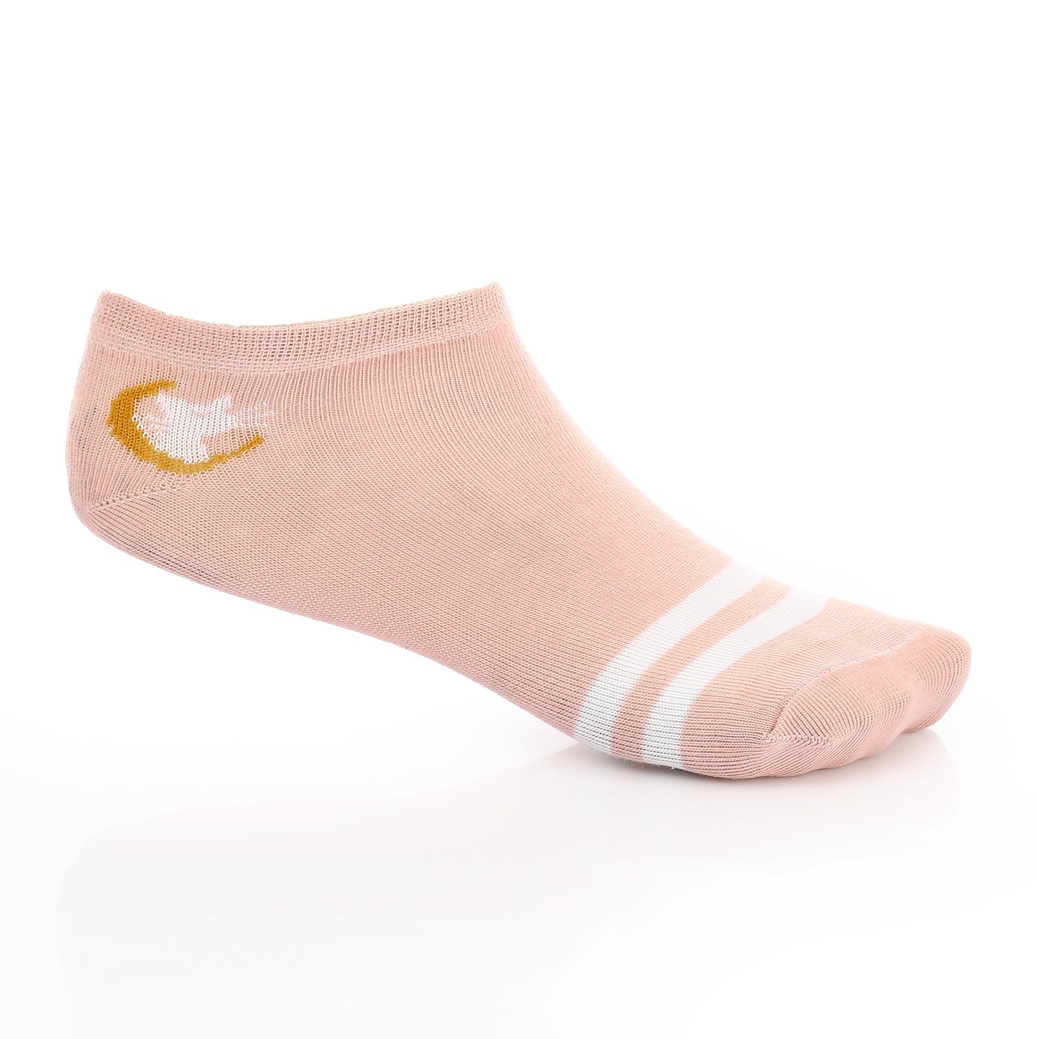 Womens No Show Socks With Drawings - Kashmir