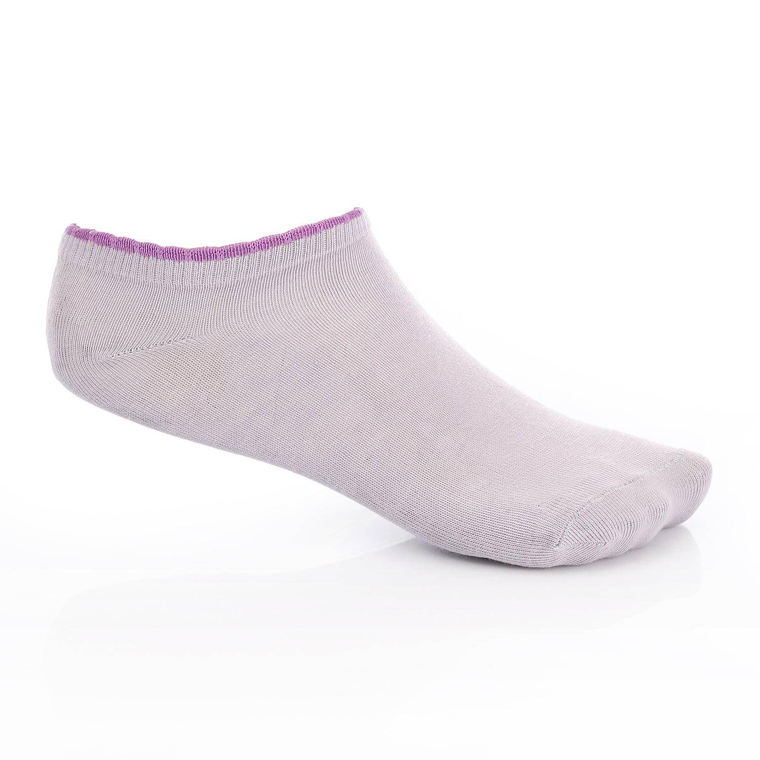 Womens No Show Socks - Purple