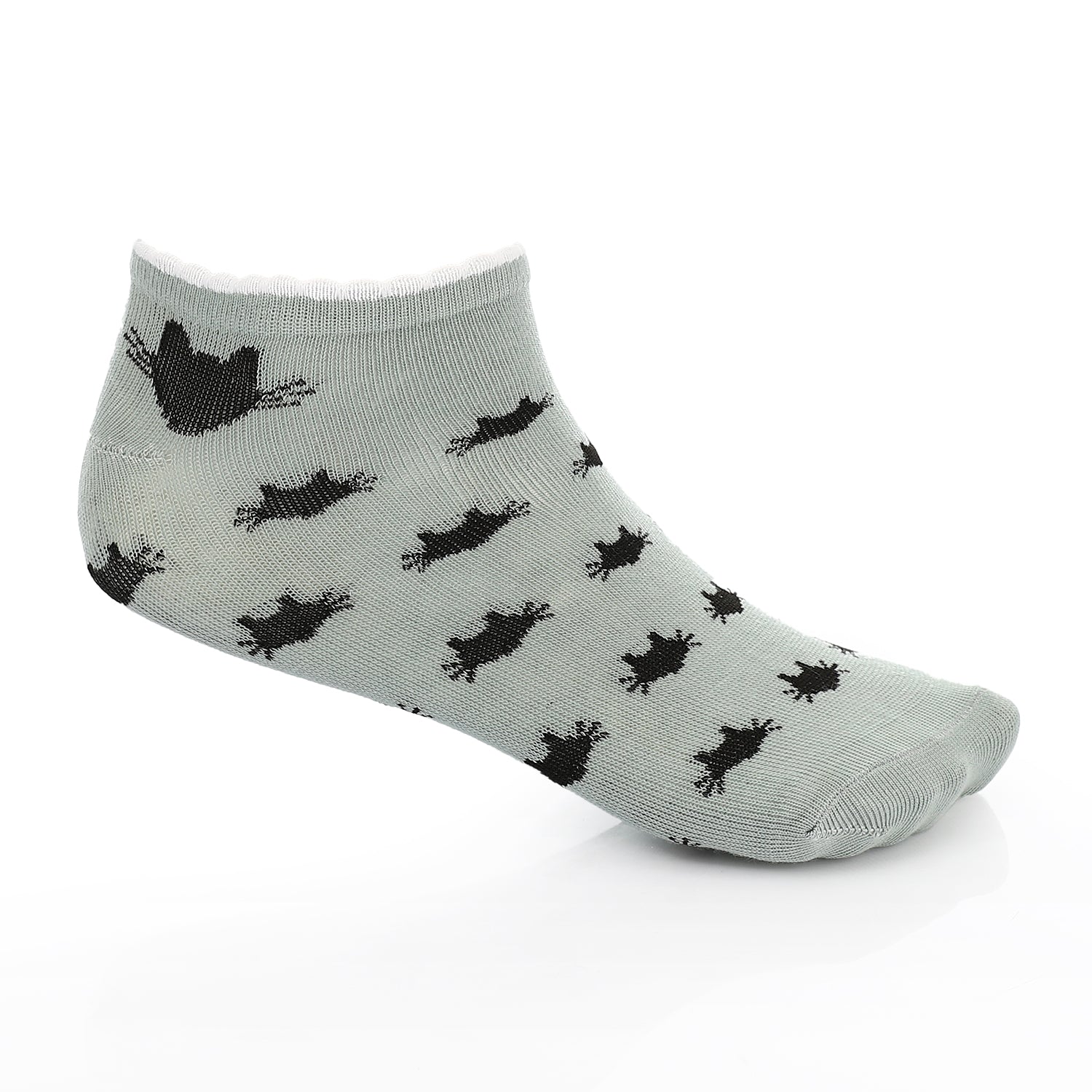 Womens Ankle Socks - Low-Cut - Mint