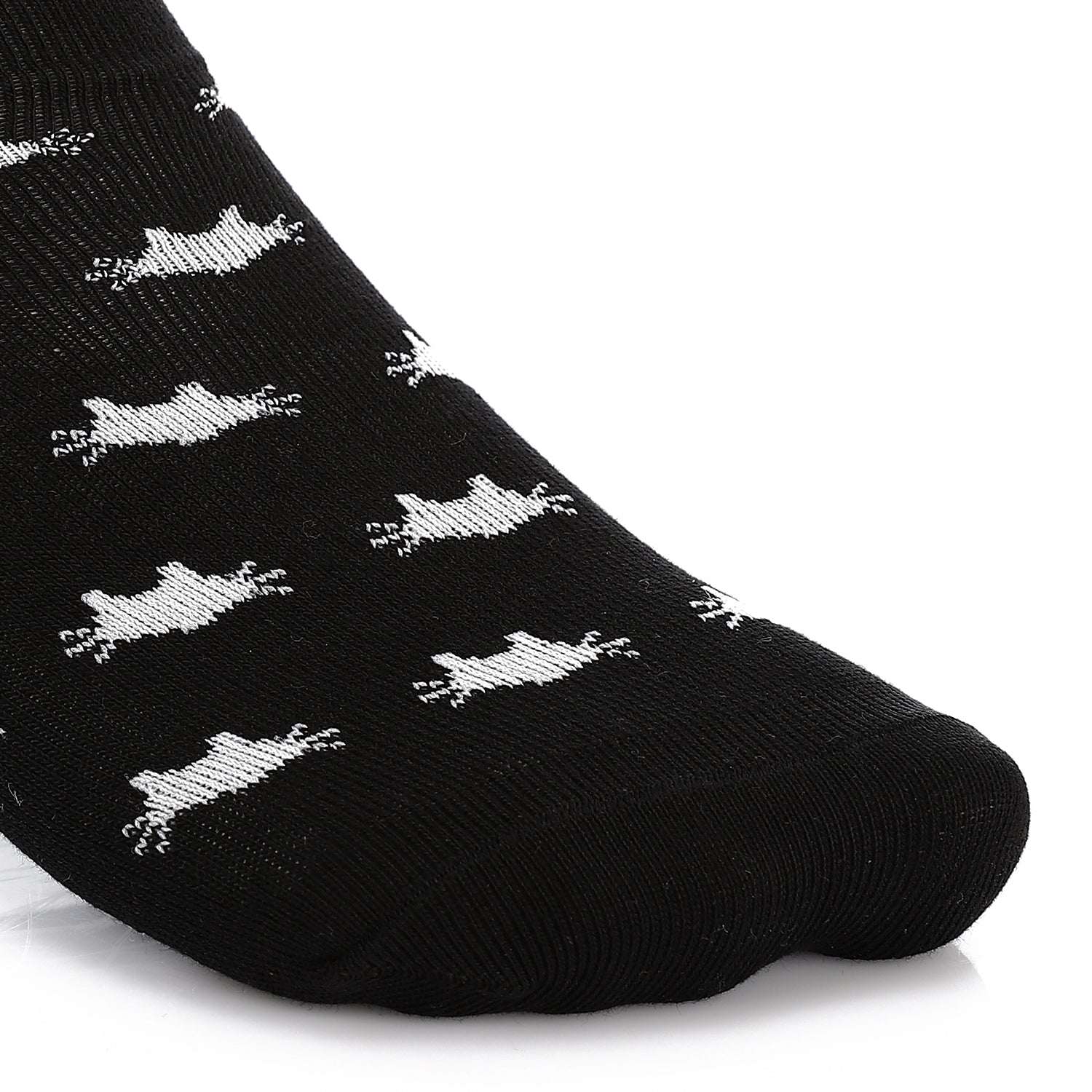 Womens Ankle Socks - Low-Cut - Black