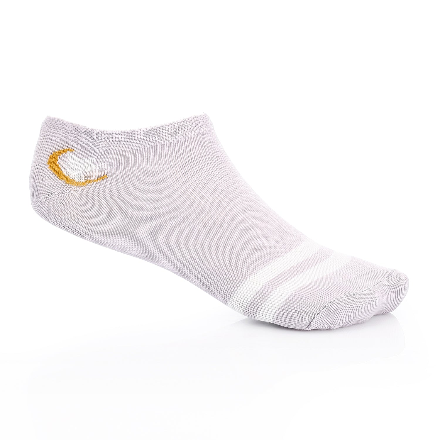 Womens No Show Socks With Drawings - Purple