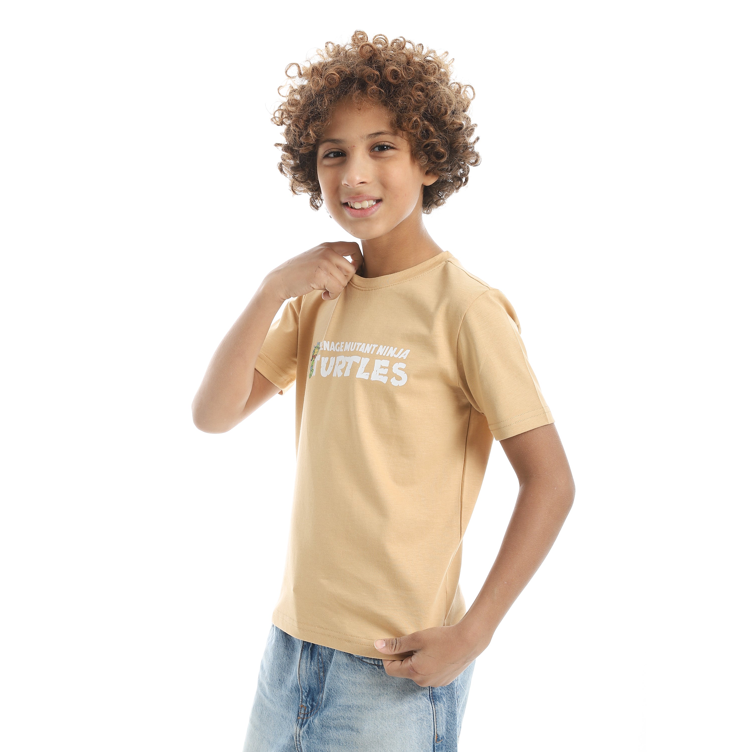 Turtles Red Cotton T-Shirt