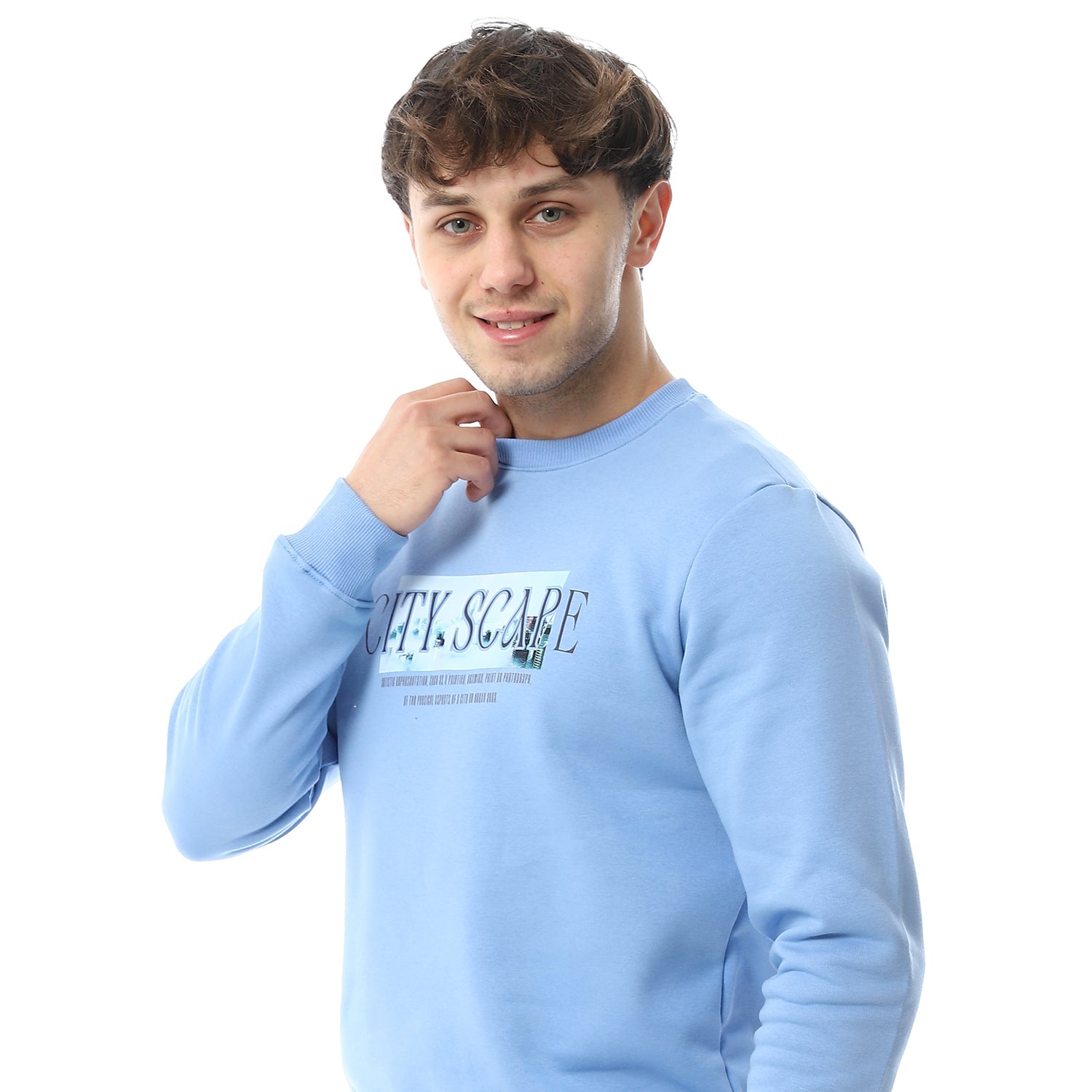 Mens Winter Pajama Printed - Blue