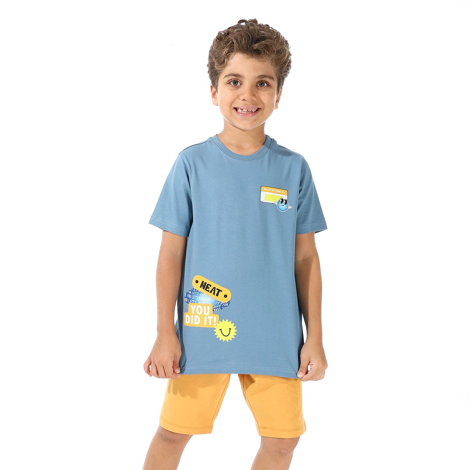 Boys Summer Pajama - Denim