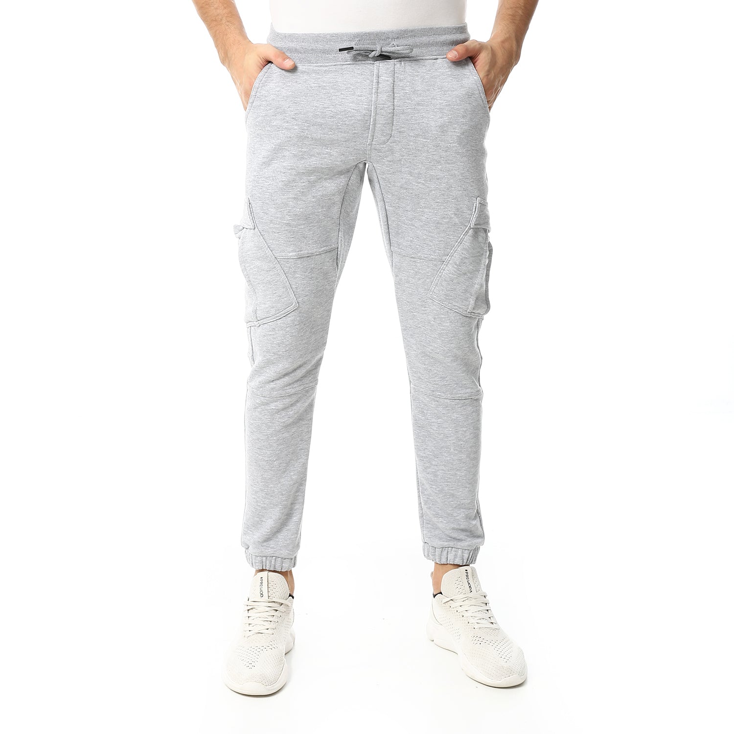 Plain Mens Sweatpants - Comfortable And Versatile Loungewear_ Gray