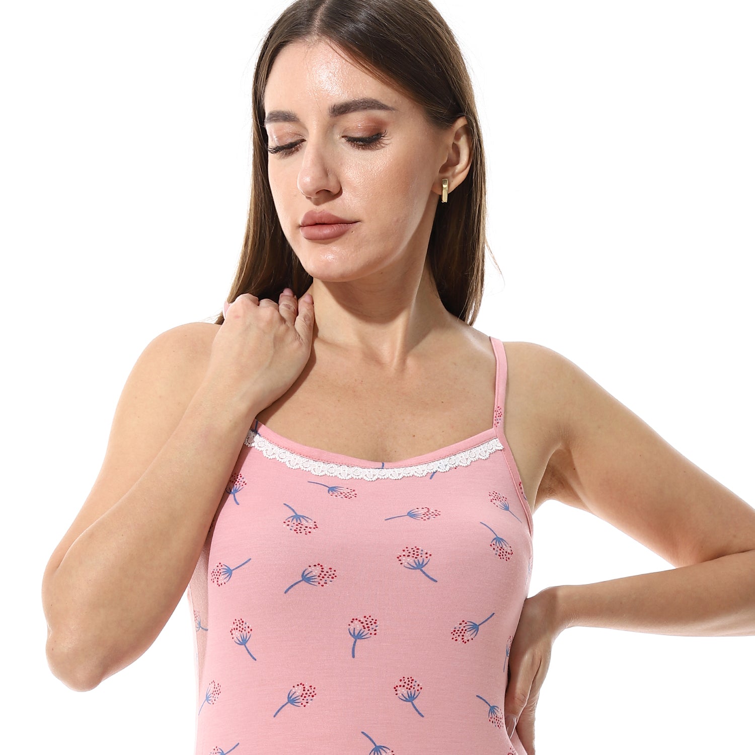 Womens Cotton Nightgowns - Soft, Lightweight, And Comfortable Sleepwear - Kashmir