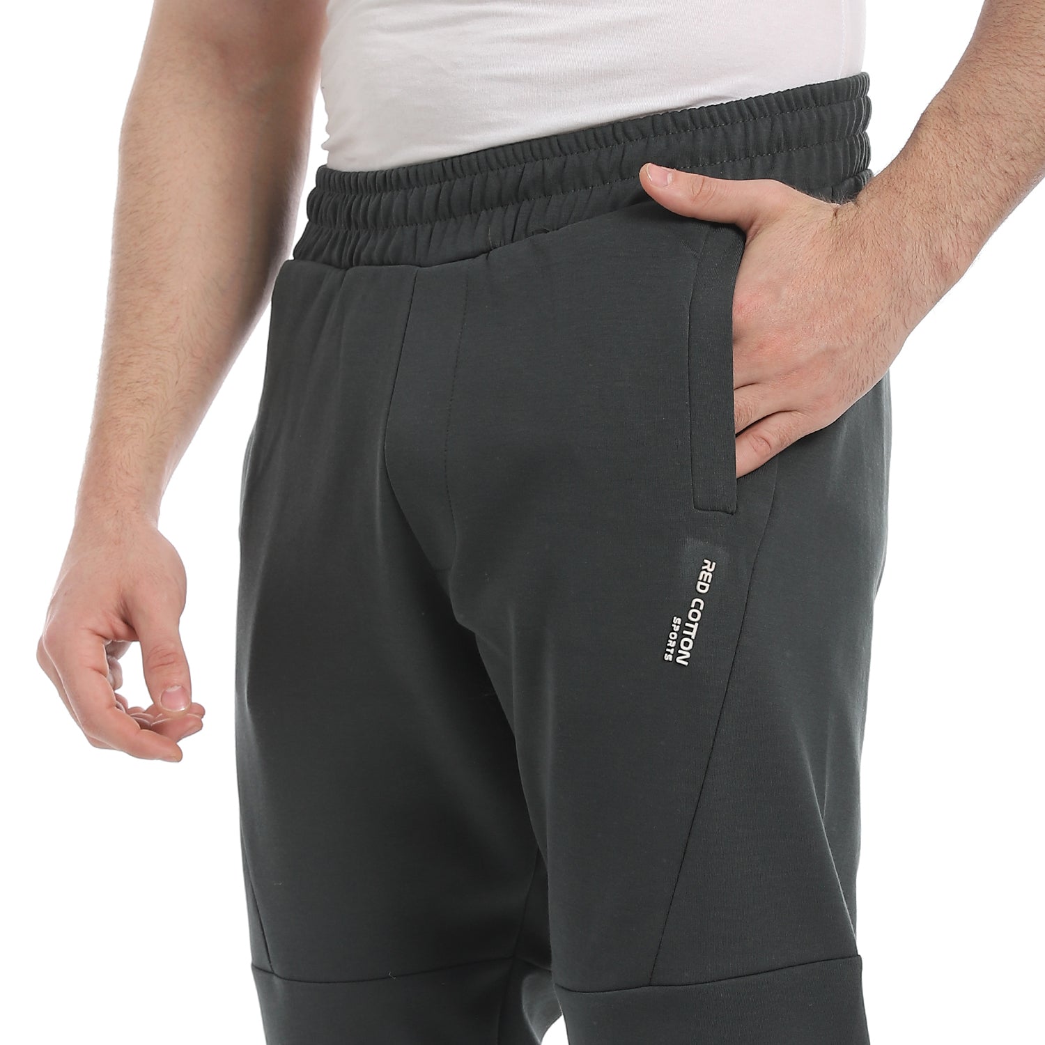 Plain Mens Sweatpants - Comfortable and Versatile Loungewear - Dark Green