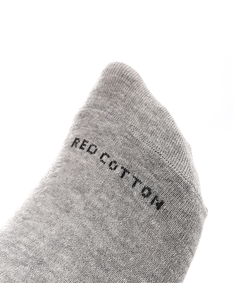 Men's Grey Cotton Socks