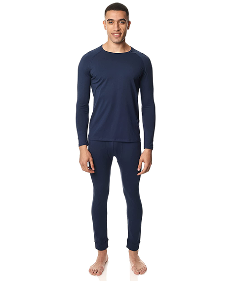 طقم حراري للرجال - كحلي