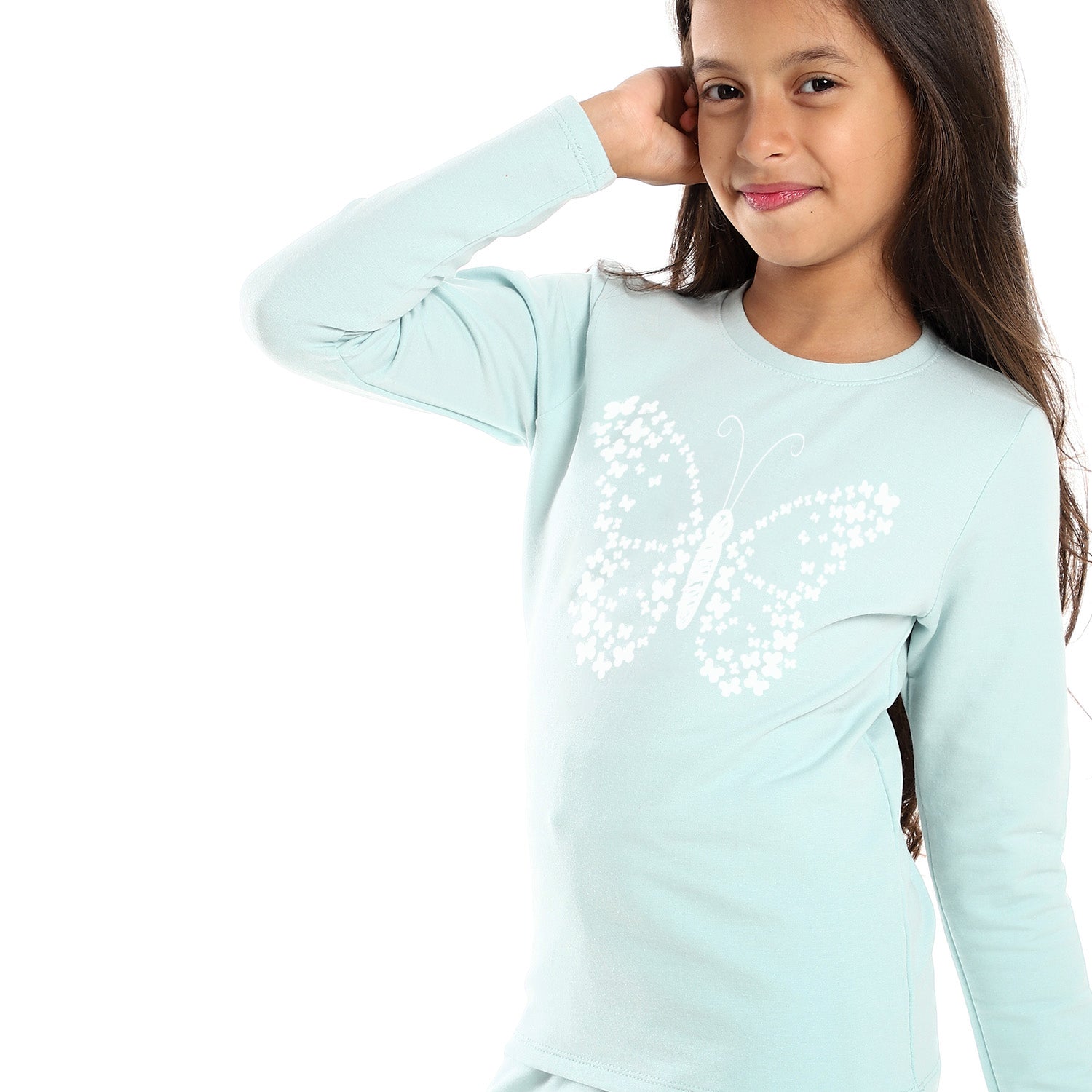 Girls Thermal Set - Light blue