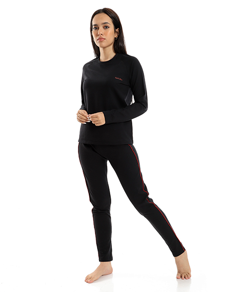 Thermal Set Padded Inside - Black