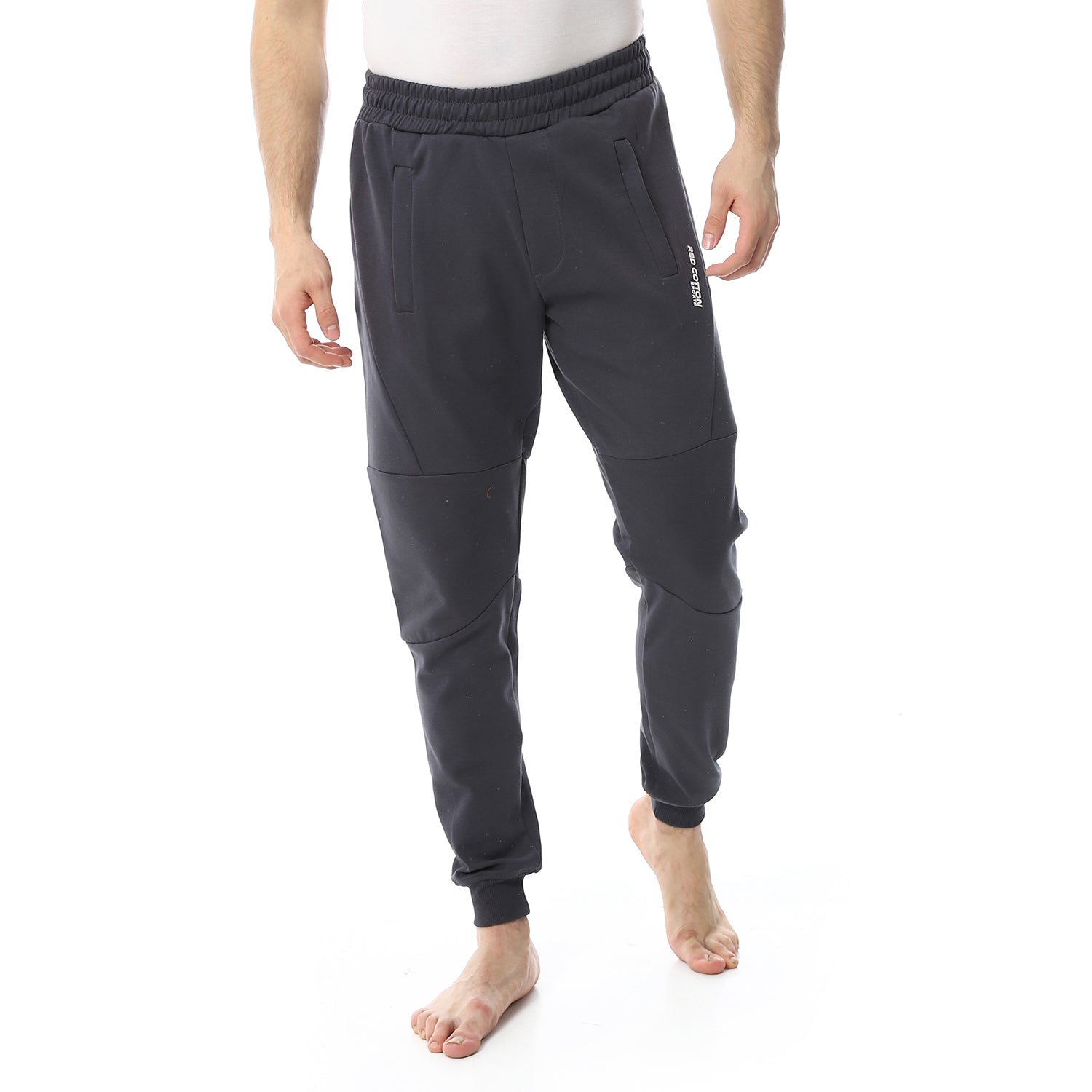 Plain Mens Sweatpants - Comfortable and Versatile Loungewear - Dark Grey