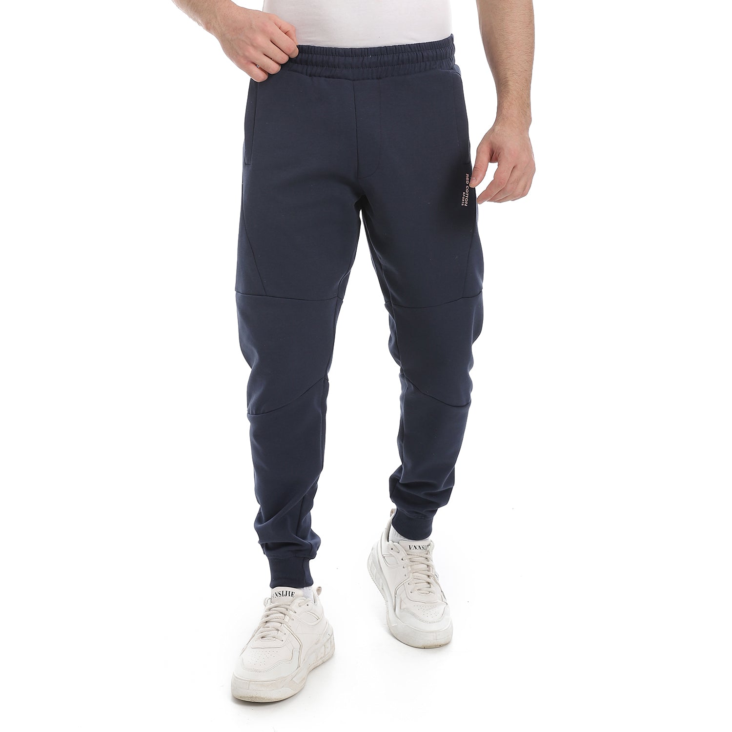 Plain Mens Sweatpants - Comfortable and Versatile Loungewear - Navy