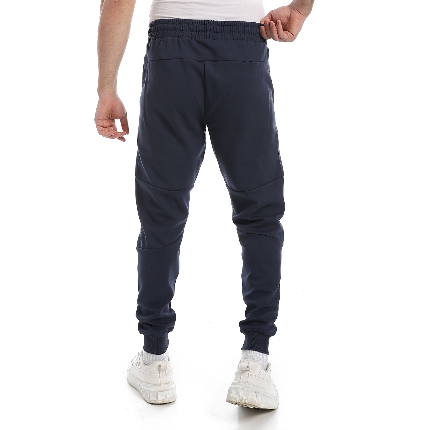 Plain Mens Sweatpants - Comfortable and Versatile Loungewear - Navy