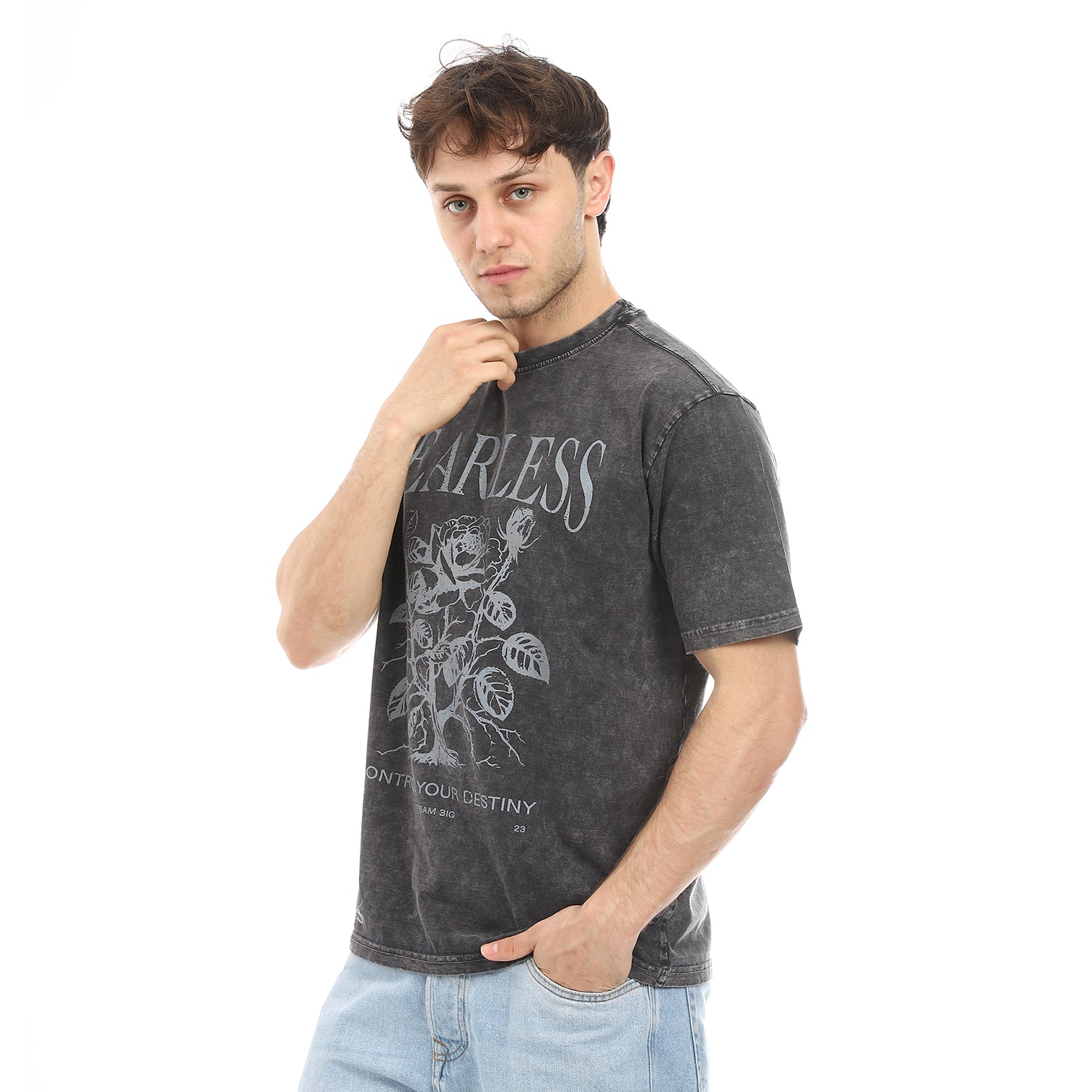 Mens Casual T-Shirt - Everyday Comfort - Black