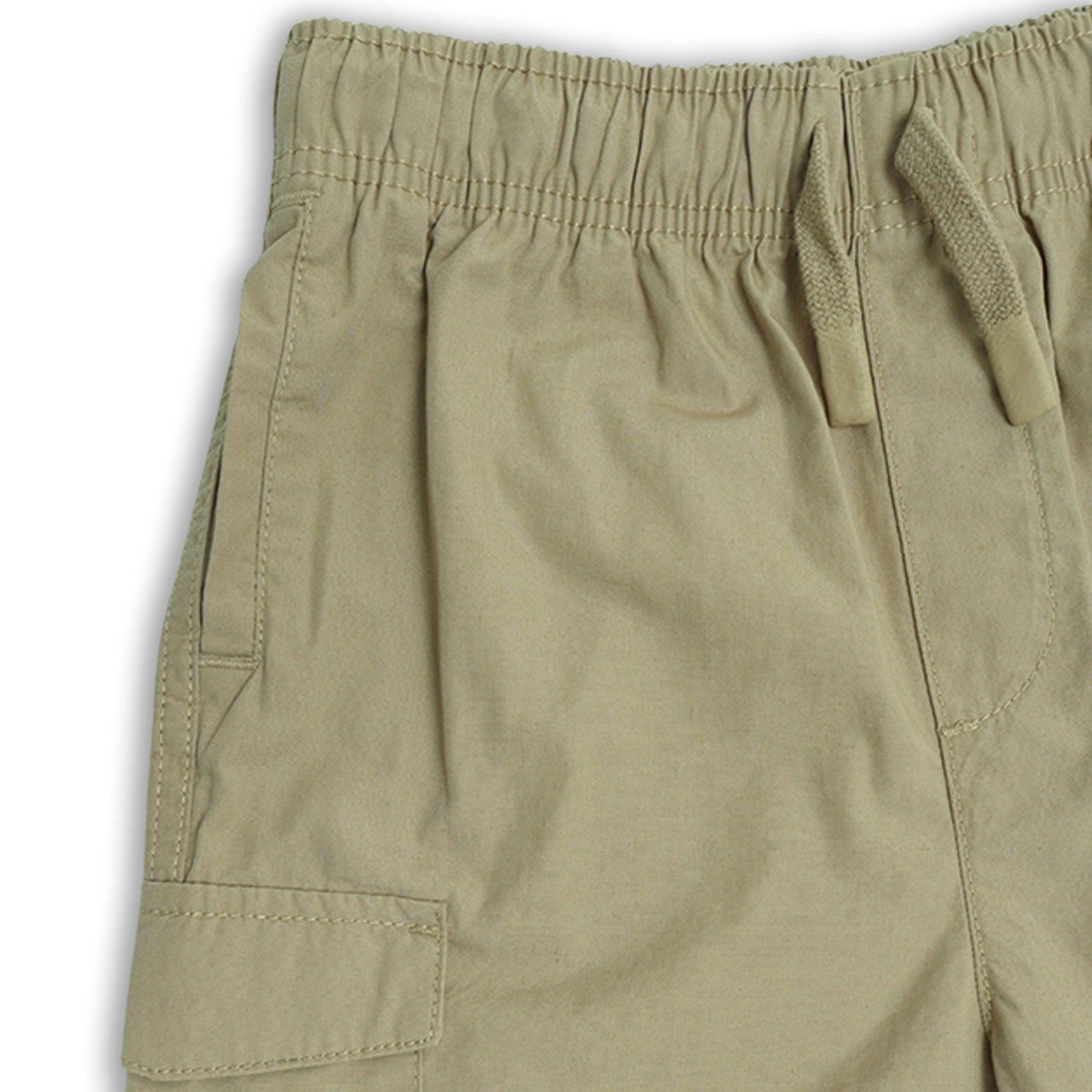 Beige Cargo Shorts