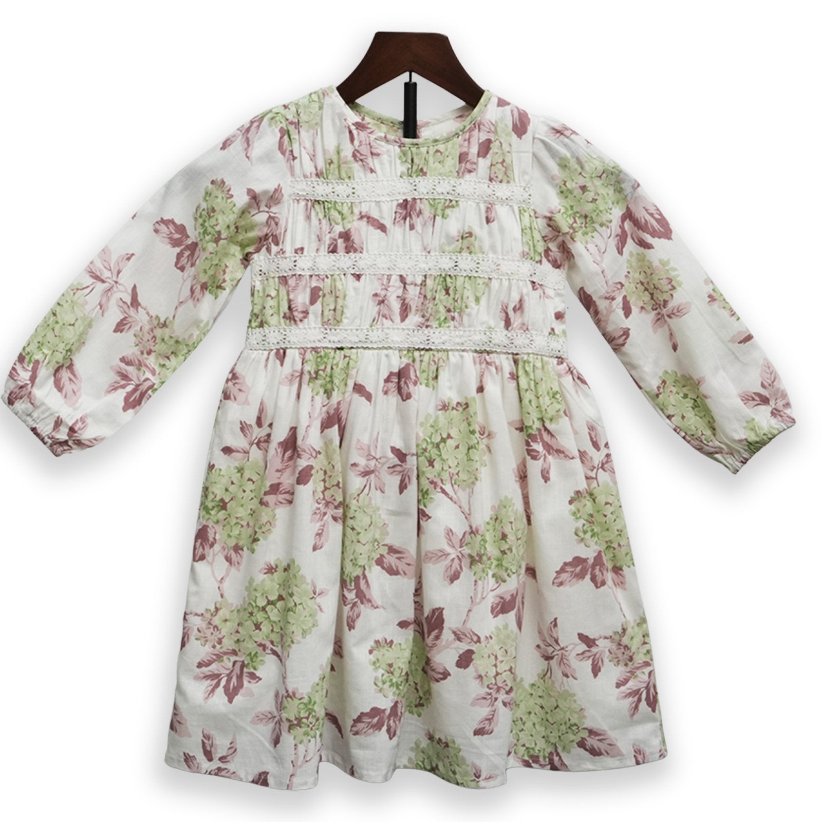 The 'Garden Party' Ruched Floral Dress