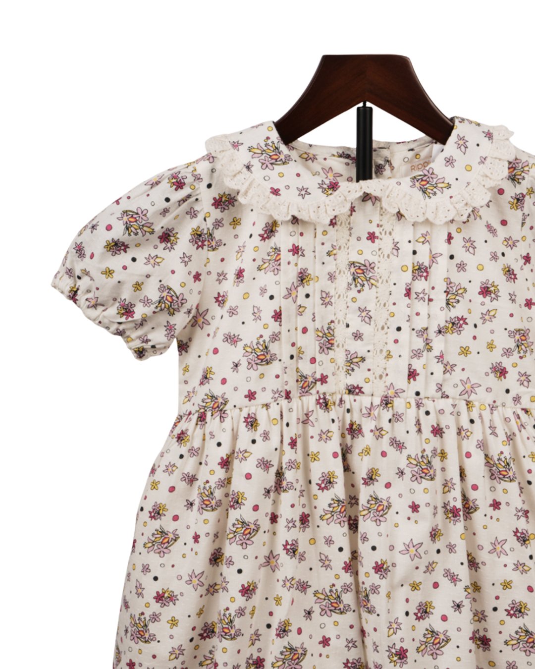 Timeless Floral Peter Pan Collar Frock