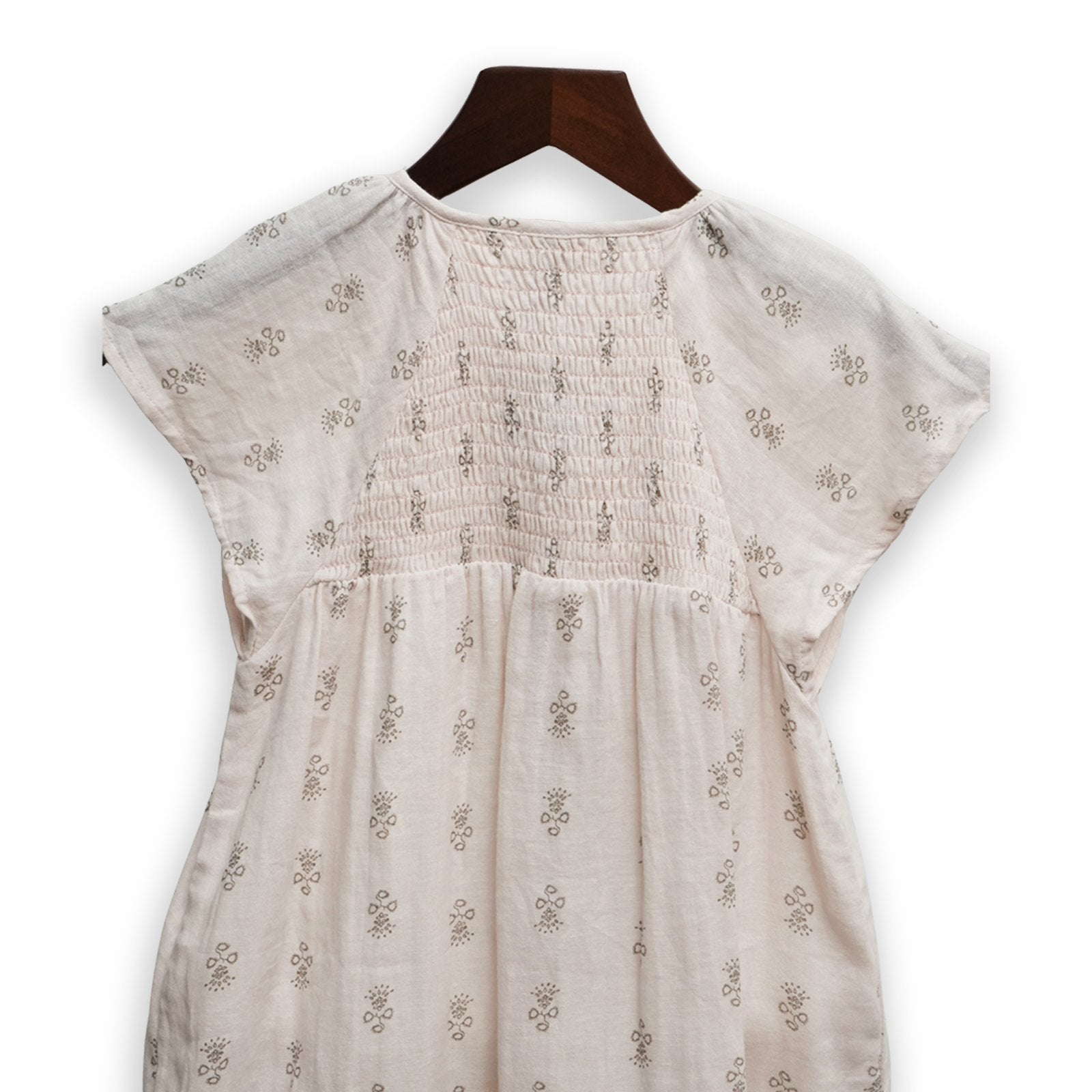 Dainty Floral Tiered Ruffle Dress