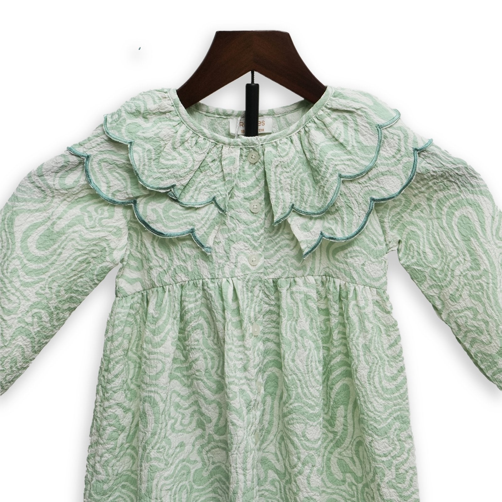 Mint Green Ruffle Dress