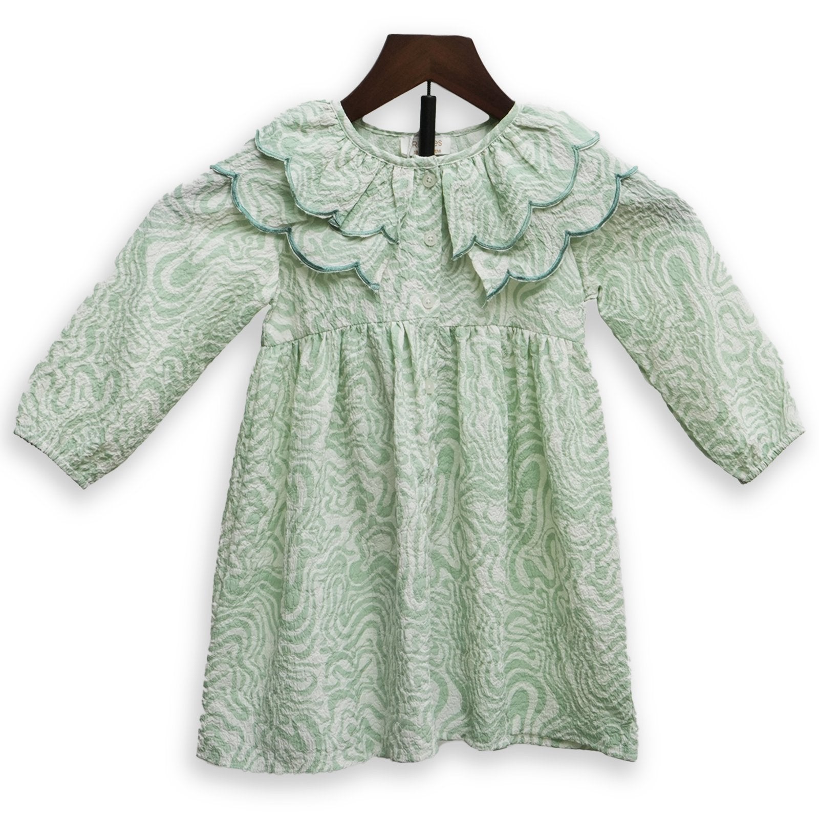 Mint Green Ruffle Dress