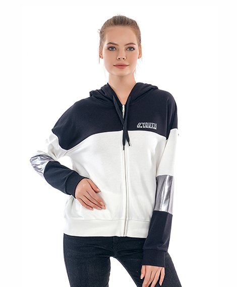 Joggy - 7363 Womens Winter Sweatshirt - Offwhite