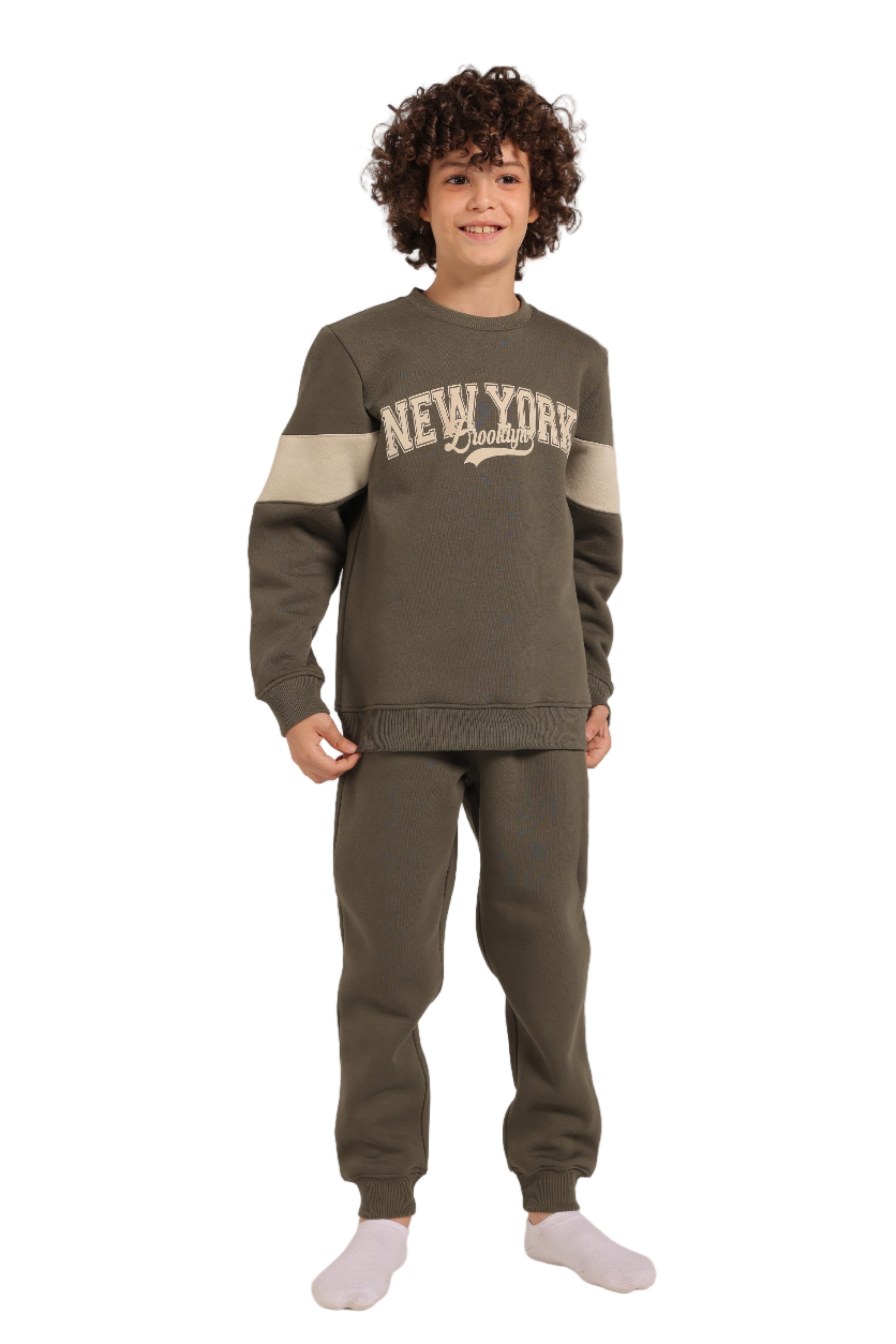 New York Pijama Red Cotoon