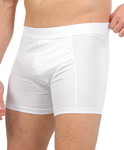 Comfortable Men's Boxer - White