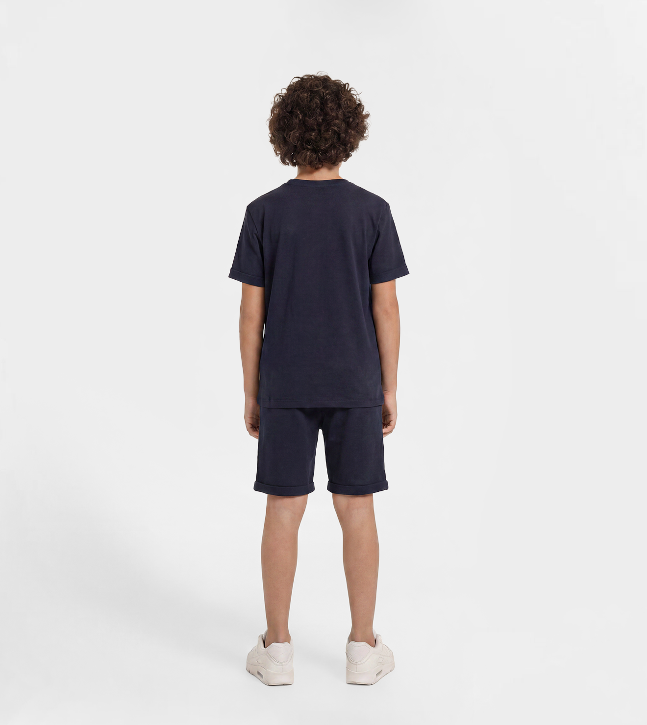 Boy Jacquard Short Set