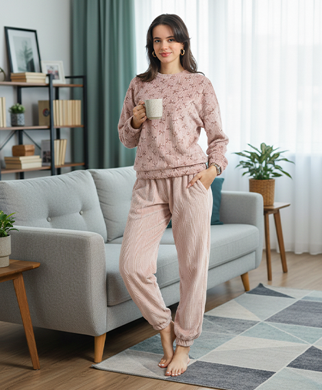 The Butterfly Pajama Red Cotton - Simon