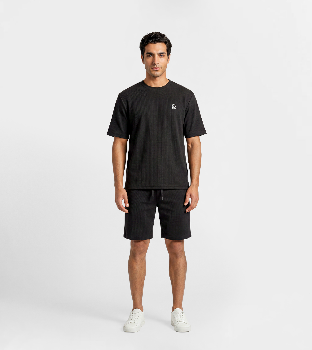 Men Jacquard Short Set
