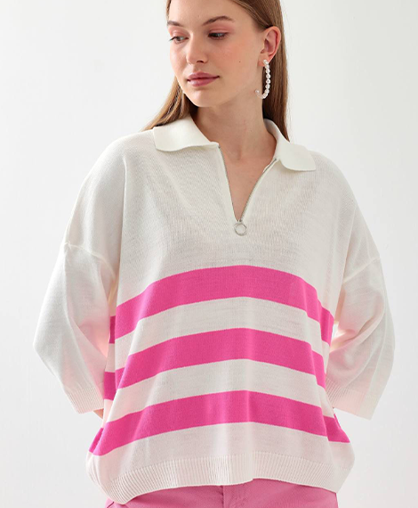 Women's Long - Sleeve Shirt, Comfortable And Stylish - Perfect For Any Outfit - Fusia