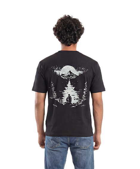 Men’s "Dark Nature" Back-Graphic Tee