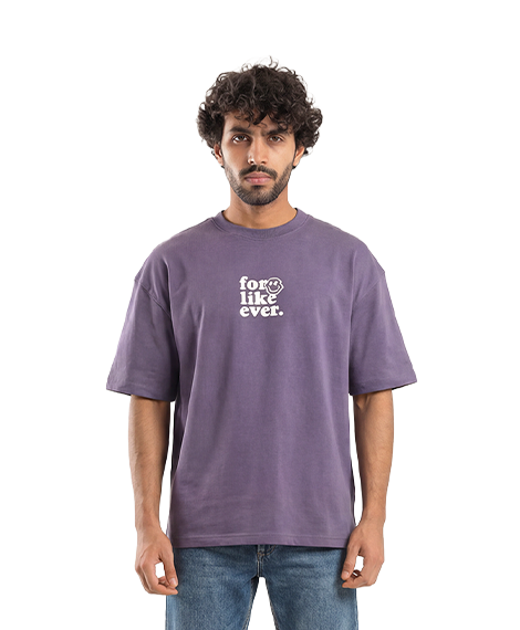 Men’s "For Like Ever" Oversized Graphic Tee