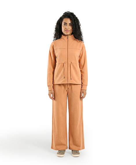 Women’s Zip-Up & Wide-Leg Set