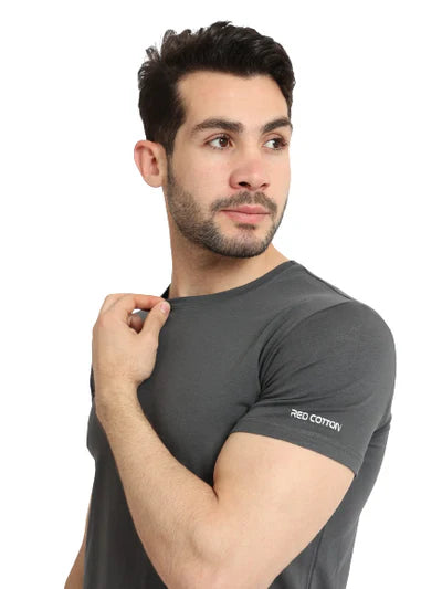 Men's Cotton Undershirt – Grey